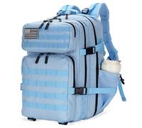 Lovelinks21 25L Tactical Backpack Waterproof Military Tactical Backpack for Men and Women Assault Pack Small Travel Backpack, Light Blue, S, Daypack Backpacks