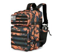 Lovelinks21 25L Tactical Backpack Waterproof Military Tactical Backpack for Men and Women Assault Pack Small Travel Backpack, Mars Camo, S, Daypack Backpacks