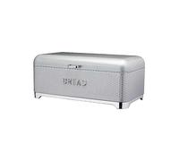 Lovello Embossed Bread Bin Grey