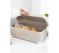Lovello Embossed Bread Bin Latte