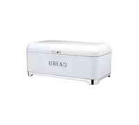 Lovello Embossed Bread Bin White