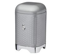 Lovello Retro Shadow Grey Textured Sugar Canister