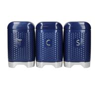 Lovello Textured Midnight Navy Counter Top Storage Gift Set