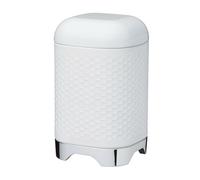Lovello White Plain Canister - KitchenCraft Kitchen Storage Caddy