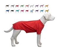 Lovelonglong Bulldog Clothes Dog Clothing Blank T-Shirt Tee Shirts for French Bulldog English Bulldog American Pit Bull Pugs 100% Cotton Skin Care Lobster-pink B-L