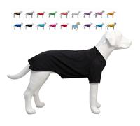 Lovelonglong Bulldog Clothes Dog Clothing Blank T-Shirt Tee Shirts for French Bulldog English Bulldog American Pit Bull Pugs 100% Cotton Skin Care Black B-XL