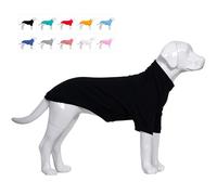 Lovelonglong Dog Pullover Sweatshirt Autumn Winter Cold Weather Dog T-Shirts for Small Medium Large Size Dogs Golden Retriever Clothes Black XXXXL