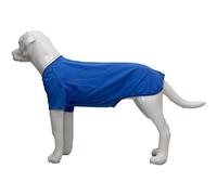 Lovelonglong Pet Clothing Dog Costumes Basic Blank T-Shirt Tee Shirts for Large Dogs Blue XXXXL