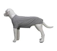 Lovelonglong Pet Clothing Dog Costumes Basic Blank T-Shirt Tee Shirts for Large Dogs Gray XXXXL