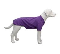 Lovelonglong Pet Clothing Dog Costumes Basic Blank T-Shirt Tee Shirts for Medium Large Dogs Purple XXL+