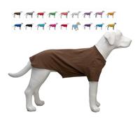 Lovelonglong Pet Clothing Dog Costumes Dachshund Clothes Blank T-Shirt Tee Shirts for Dachshund Dogs,Corgi 100% Cotton Coffee D-M