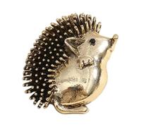Lovely 3D Hedgehog Brooch Pin with Secure Fastening Vintage Inspired Jewelry Accessories for Daily Wear Trendy Animal Pin