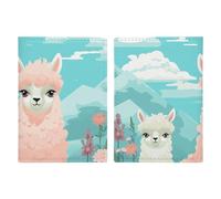 Lovely Alpaca Passport Holder, ID Card Protector Case Passport Holder with Slot Passports Travel Wallet Document Cover for Women And Men