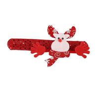 Lovely Animal Christmas Slap Bands Christmas Themed Slap Bands for Kids and Family Sturdy Party Accessories Bracelets