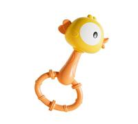 Lovely Animal Design Baby Rattle Easy Grip Practice Toy Safe ABS Shake Bells Toy for Infant Auditory Development Baby