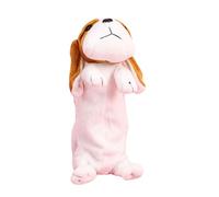 Lovely Animal Pencil Bag Plush Pencil Case Pen Bag Makeup Bag Cartoon Dog Pencil Organisers Pencil Pouches For Kids Girl Plush Cartoon Dog Pencil Bag Pen Bag Large Capacity Pencil Case School Supplies