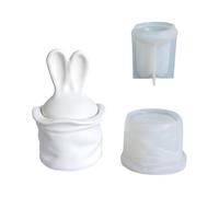 Lovely Animal Silicone Mold Set for Crafting Unique and Small Decorative PiecesP Ortable Silicone Jar Lovely Storage Jar