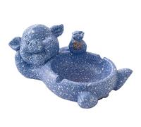 Lovely Ashtray Ceramic Cartoon Animal Figurine Home Decoration With Practical Use For Smokers