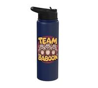 Lovely Awesome Modern Old Bold World Aesthetic Bright Baboon Stainless Steel Insulated Water Bottle