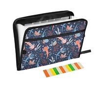 Lovely Axolotl Expanding File Folder, 13 Pockets Accordion Document Organizer Expandable Filing Folders Letter A4, Paperwork Organizer for Home Work Travel