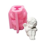 Lovely Baby Molds Castings Molds Little Boy Silicone Moulds Epoxy Resin Plasters Ornament Little Boy Silicone Ornament Plasters Soap Casting