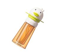 Lovely Baby Water Bottle Converter for Toddler Silicone Spout Adapter Lid with/Without Shoulder Belt for Easy Transit Leakproof Bottle Adapter