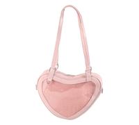 Lovely Bag For Women Girls Japanese Styles Shoulder Heart Shaped Crossbody Messengers Student School Japanese Styles Crossbody For Women Shoulder