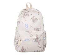Lovely Bear Print Backpack School Backpack Large Capacity Girl Travel Teens Korean Styles Travel Bear Print School Large Capacity