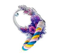 Lovely Bird Looking Glasses Stand Toy Rest Perch For Small To Large Cage Accessories Cage Perch