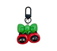 Lovely Black Cats Theme Resin Keychain Charm Pendant for Keys Backpacks Purses Fashion Accessory Adult Gifting Suppl