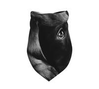 Lovely Black Labrador Dog,Bib Scarf Triangle Hood Adjustable Pet Scarf Washable Hood Suitable for Small, Medium and Large Dogs and Cats