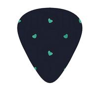 Lovely blue background the 12-piece guitar picks include three picks: thin, medium and heavy. suitable for electric, acoustic and bass guitars of all strengths