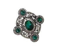 Lovely Bowknot Heart Oval Brooch With Rhinestones Detail Chest Badge Accessory For Bridal Party And Cocktail Event Vintage Sfety Badge Pin For Special Occasion