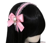 Lovely Bows Hair Rings Daily Dating Hair Hoop Exaggerated Personality Headwear Suitable For Children And Adults Wedding Hair Accessory