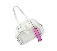 Lovely Bows Shoulder Bag PU Leather Crossbody Stylish Itabag Handbag Japanese Styles Messengers For Pin Display Japanese Styles Crossbody Bows Itabag Fashion Shoulder For Pin Display