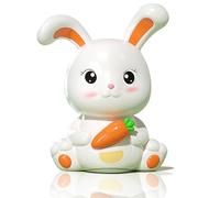 Lovely Bunny Coinss Money Bank,Unbreakable Plastic Money Bank, Mini Rabbit Piggy Bank, Easter Rabbit Piggy Bank, Bunny Money Box