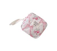 Lovely Butterfly Makeup Pouches Sturdy Polycotton Fabric Compact Storage Bag for Cosmetics and Small Essential Girls' Cute Makeup Storage Bag