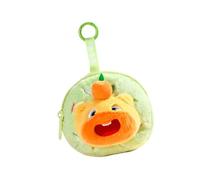 Lovely Capybara Shaped Keychain Organizers Soft Furry Coin Holder Earphone Storage Case Portable Student School Bag Charm Trendy Capybara Bag Charm