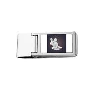 Lovely Cartoon Mouse lly Solitude Lovely Slim Money Clip Stainless Holder Pocket Wallet