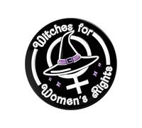Lovely Cartoon Witch Hat Cats Brooch Alloy Enameled Letter Pentagrams Pin for Jackets Bag Accessory Gothic Witch Brooch
