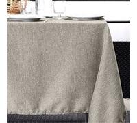 Lovely Casa Bea Tablecloth - Jute - 140 x 200 cm - 100% Polyester