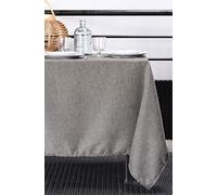 Lovely Casa Bea Tablecloth - Taupe - 140 x 240 cm - 100% Polyester
