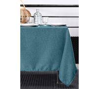 Lovely Casa Bea Tablecloth - Turquoise - 140 x 200 cm - 100% Polyester
