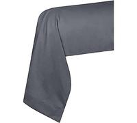 Lovely Casa Bolster Pillowcase Size 45 x 185 cm 100% Oeko-Tex Certified Cotton - Excellent Quality - Slate Colour - Eden Model - Bed Linen for Home - Soft and Comfortable - Unisex - Unisex