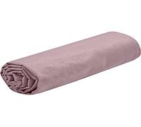 Lovely Casa - Fitted sheet - Size 90 x 190 cm - Large 30 cm - 100% Oeko-Tex certified cotton - Antique pink colour - Eden model - Bed linen for home - Soft and comfortable for a cosy nest