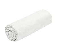 Lovely Casa - Fitted sheet - Size 90 x 190 cm - Large 30 cm - 100% Oeko-Tex Certified Cotton - Ivory - Eden model - Bed linen for home - Soft and comfortable for a cosy nest