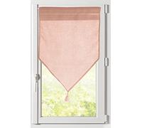 Lovely Casa Monna Window Curtain 60 x 120 cm 100% Polyester Terracotta