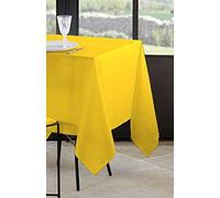 LOVELY CASA Nelson n104689021 Table Cloth Polyester 148 x 240 cm Yellow