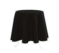 Lovely Casa Nelson N154689013 Table Cloth Polyester 148 x 300 cm Black