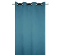 Lovely Casa Note Blackout Curtain 135 x 250 cm Plain Blue